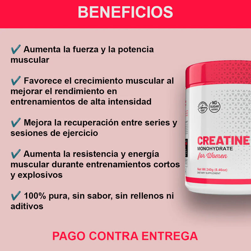 Creatina Monohidratada  🍑⚡